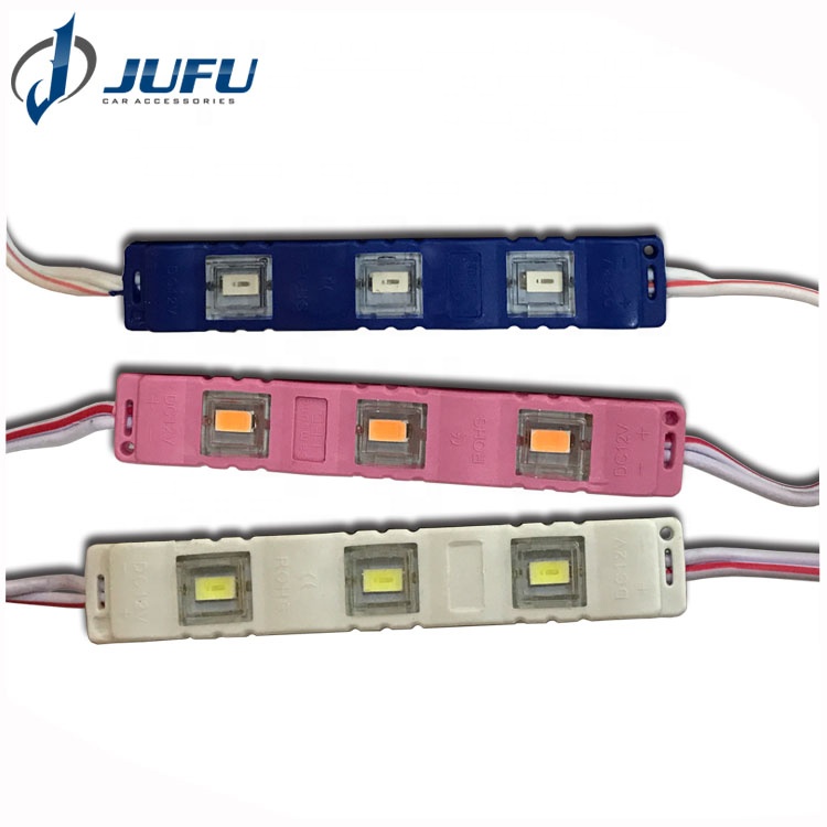 12 V Мощный водонепроницаемый 3 фишки smd 5730 светодио дный модуль