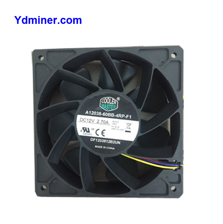 Bitcoin Шахтер Вентилятор охлаждения 12x12 для Asic miener S9/M3/F1/T1