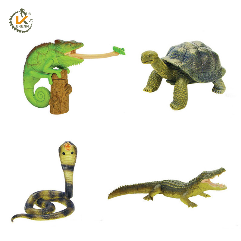 Обучающая игрушка DIY 3D рептилия животное набор головоломок B для детей