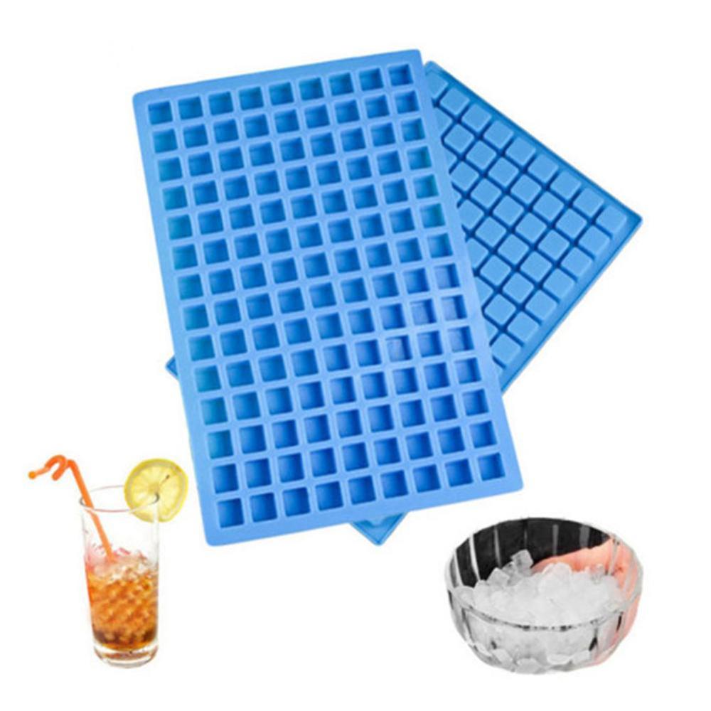 Z523 Силиконовые Ice Cube Плесень 126 отверстия лоток для льда Кухня Бар инструменты льда плесень