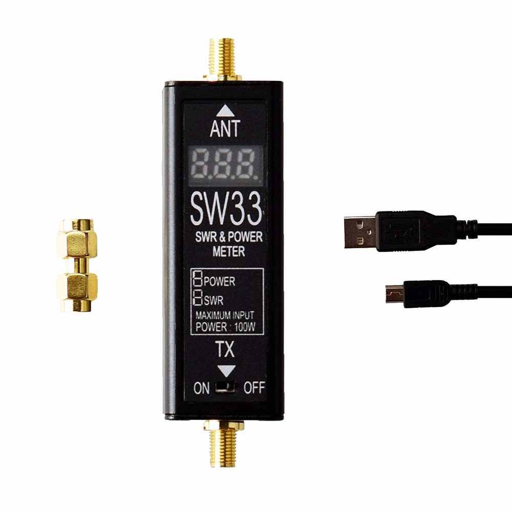 Мини Портативный Surecom SWR измеритель мощности SW-33 для удобный рации