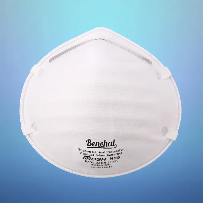 Anti-pollution Disposable NIOSH approved N95 Cup Mask