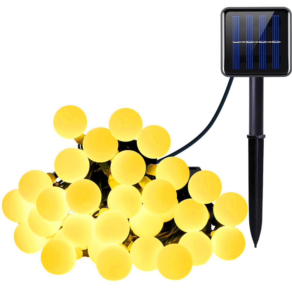 LED Солнечный висит декоративные шары света украшения сад шары света