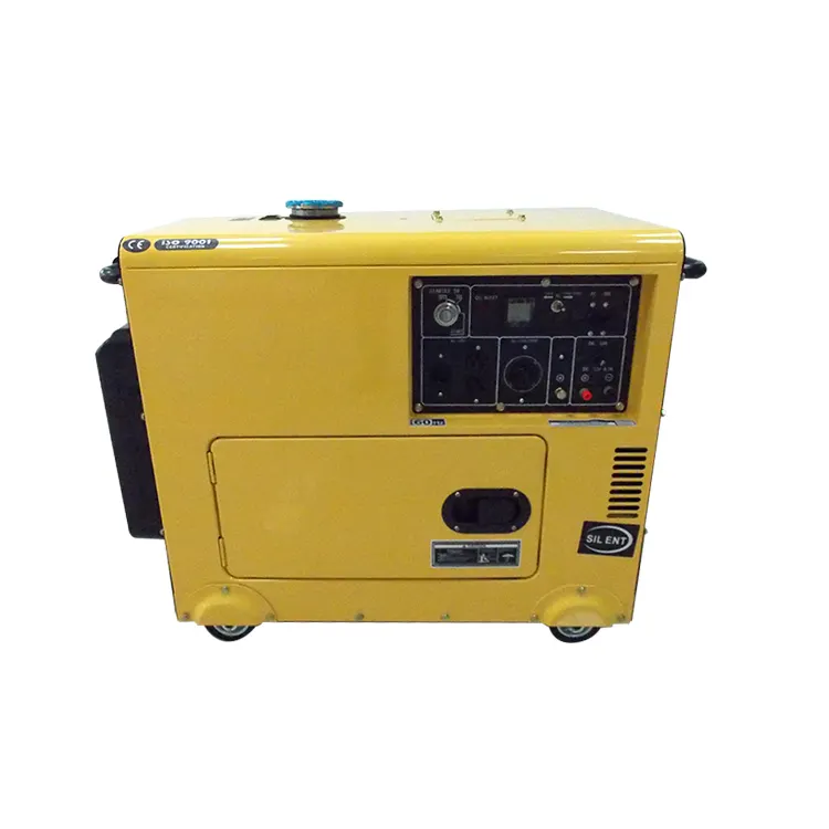 5kva 5kv 5kw air cooled silent diesel big power low rpm welder engine generator set portable cheap price for sale