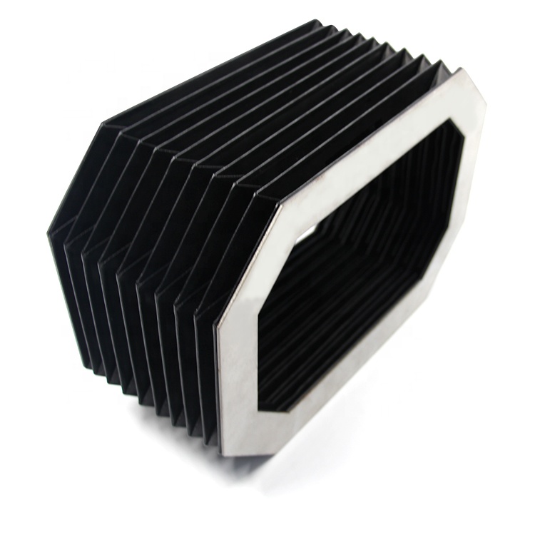 China factory supply linear guide Square shield accordion bellows cover