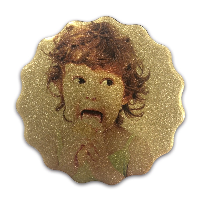 Freesub sublimation HD aluminum fridge magnet, cheap fridge magnet