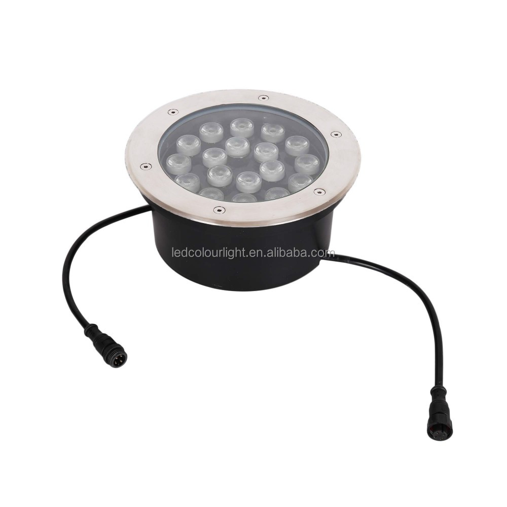 Высокая мощность DMX светодиодный RGB inground LED СВЕТ stree подземный свет DMX оптовая продажа