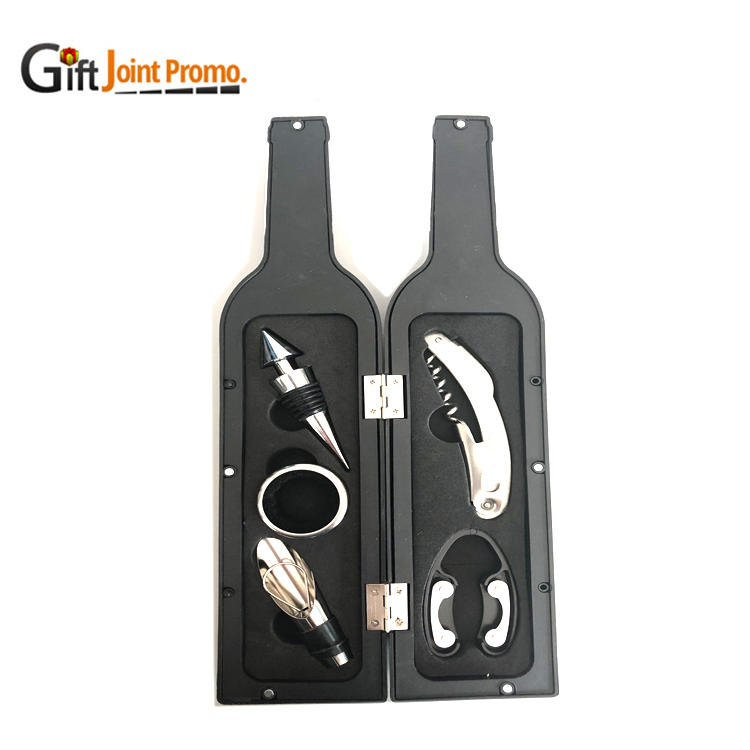 Wholesale Customized Wine Bottle Shaped Bottle Opener Sets