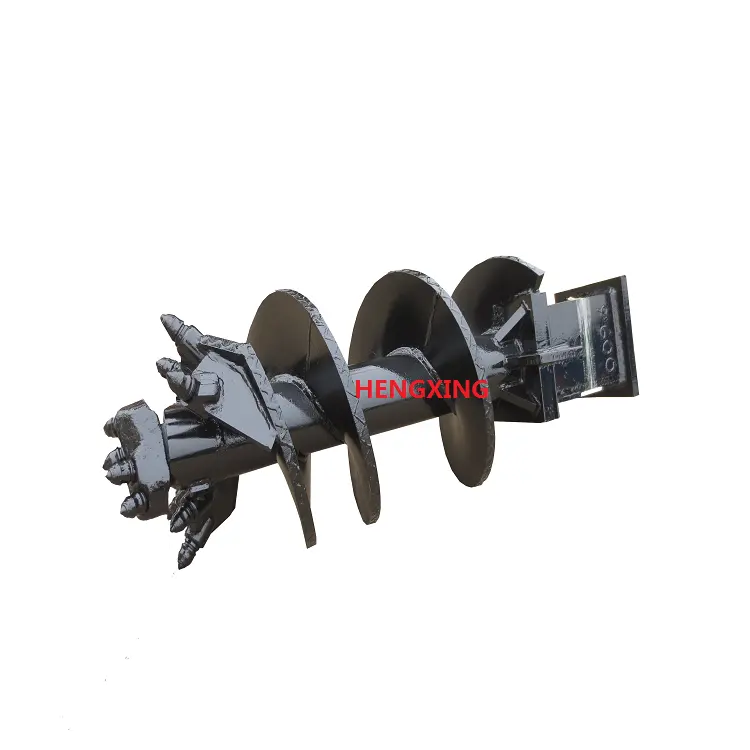 1200mm drilling tools straight auger with teeth