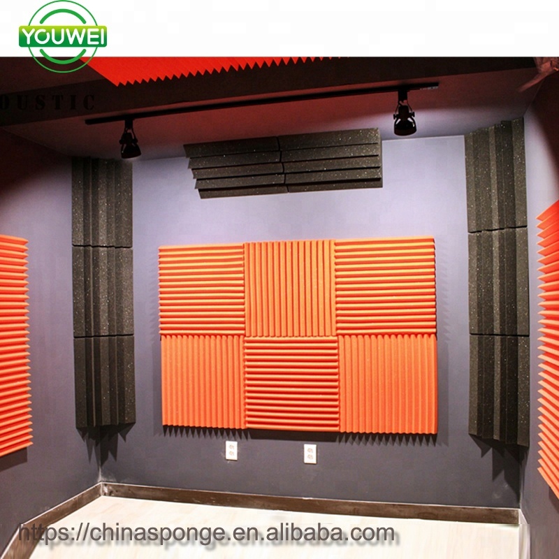 Wholesale Acoustic Foam Studio Soundproof Sponge Wedge