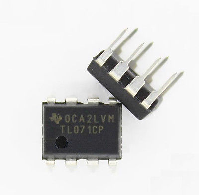 20. TL071 TL071CP DIP-8 LOW NOISE JFET INPUT OPERATIONAL AMPLIFIERS NEW IC
