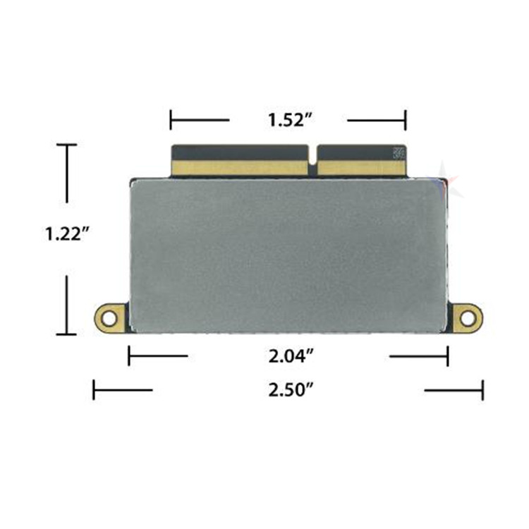 661-07587 EMC 3196 MacBook Pro 13 "A1708 жесткий диск карта PCIe NVMe твердотельный накопитель 1 ТБ 512GB SSD для Apple поздно 2016 Mid 2017