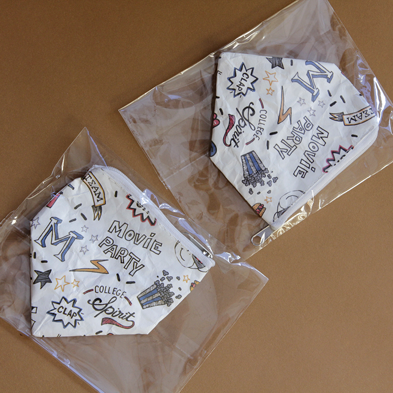 Новейший пылезащитный бумажный кошелек Tyvek, карман для монет