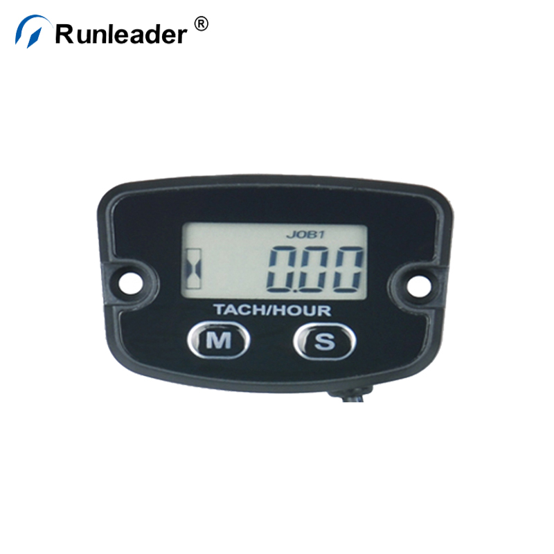 Тахометр Runleader Marine Tach, счетчик часов, дисплей об/мин для электродвигателей мотоциклов