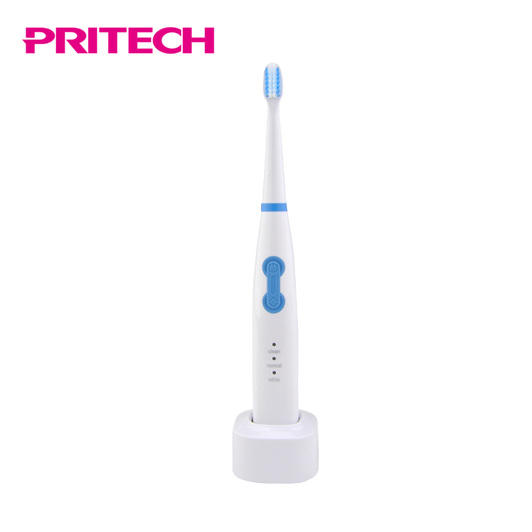 Электрическая ультразвуковая вибрационная зубная щетка PRITECH China со сменной головкой
