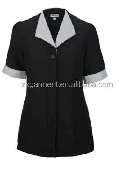 Polyester Housekeeping Tunic with princess seams
