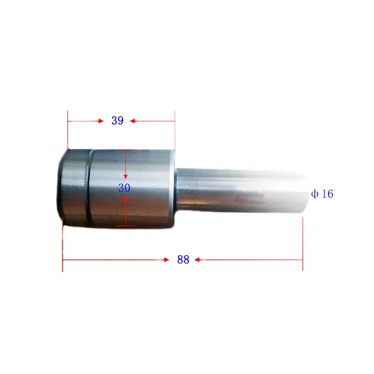 Pump shaft with total long shaft 16mm total length 88 bearing 30*39mm WR1530088 WR1630088