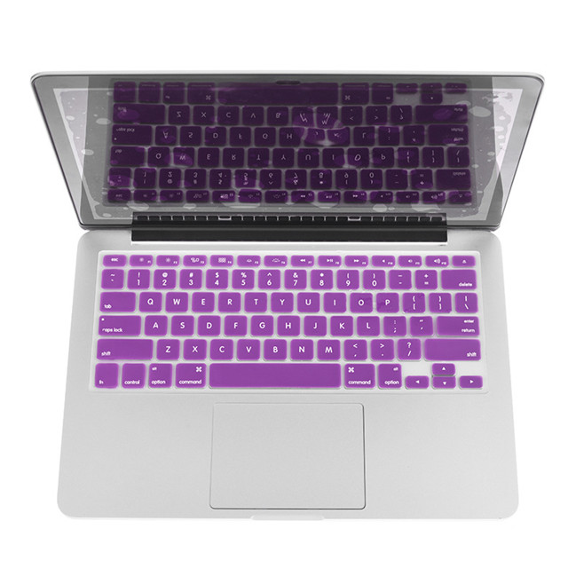 Водонепроницаемый силиконовый чехол для клавиатуры ноутбука Macbook