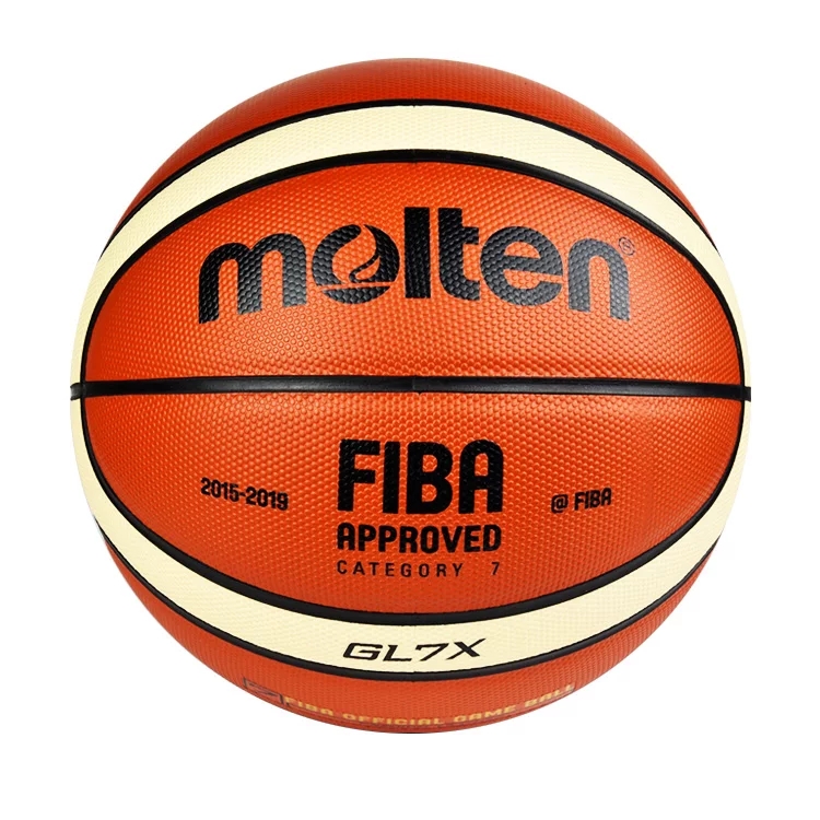 Оптовая продажа Basquete 12 панелей размер 7 искусственная кожа настроить свой собственный логотип Профессиональный баскетбол расплавленные GL7X