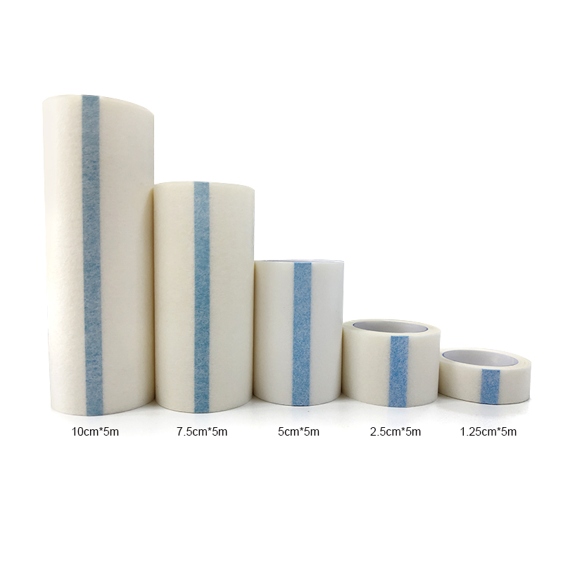 Manufacturer surgical tape different sizes non-woven paper surgical tape