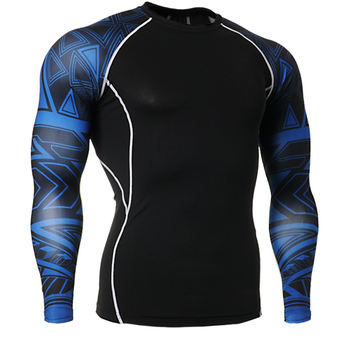 Оптовая продажа принтов на заказ с длинным рукавом rashguard bjj