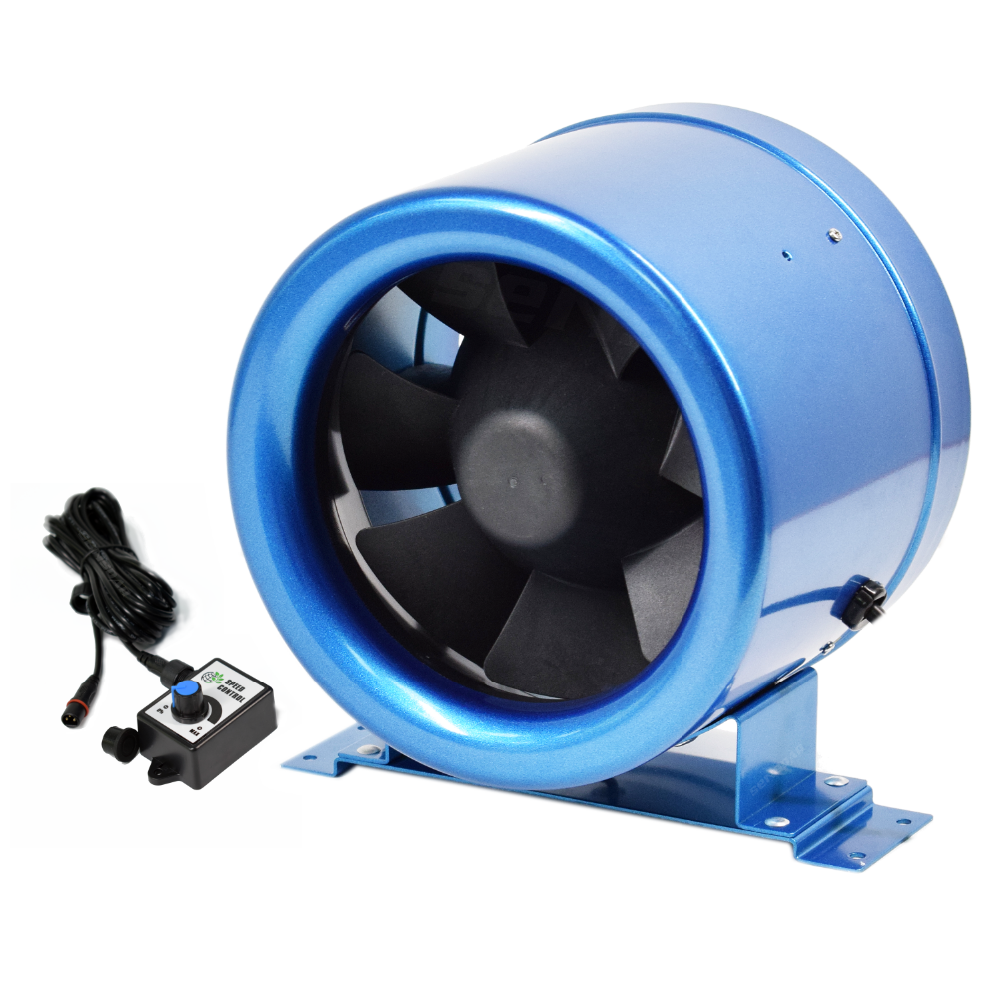 inline fan duct ventilation 110V/220V 200mm Hydroponic & Grow Room