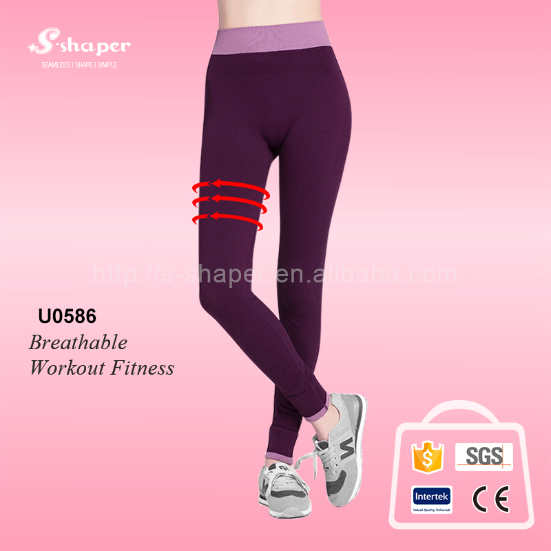 S-SHAPER сексуальные женщина штаны для йоги Леггинсы