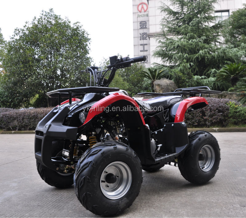 cheap small Bull 110CC automatic/125CC reverse gear atvs Jinling from china 4 wheelers atv 4 storke quad bike