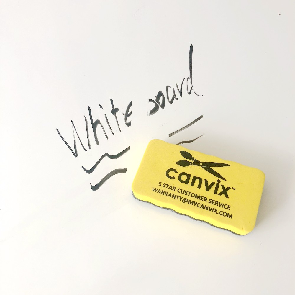 Магнитная белая доска Canvix, специально разработанная еженедельная ежемесячная Магнитная белая доска, двусторонняя магнитная доска с подставкой