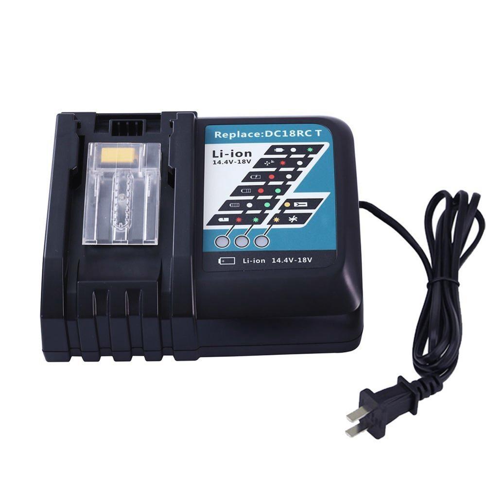 Зарядное устройство Makita DC18RC 14,4-18 в LXT литий-ионный аккумулятор BL1815 BL1830 BL1840 BL1845 BL1850 BL1860