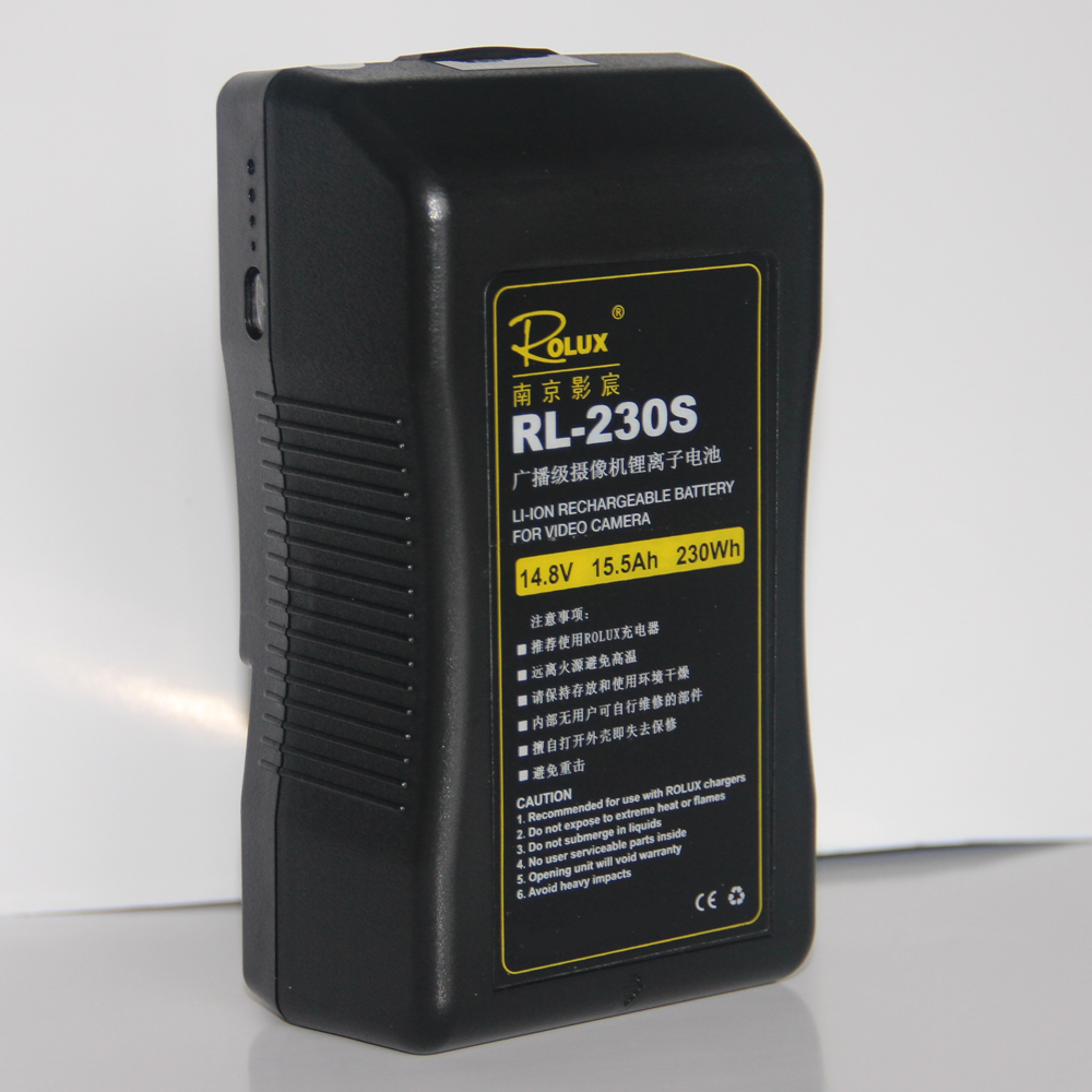 RL-230S 230Wh Li-Ion 14,8 V 15.5Ah S0ny V-mount Lock аккумуляторная батарея для видеосъемки