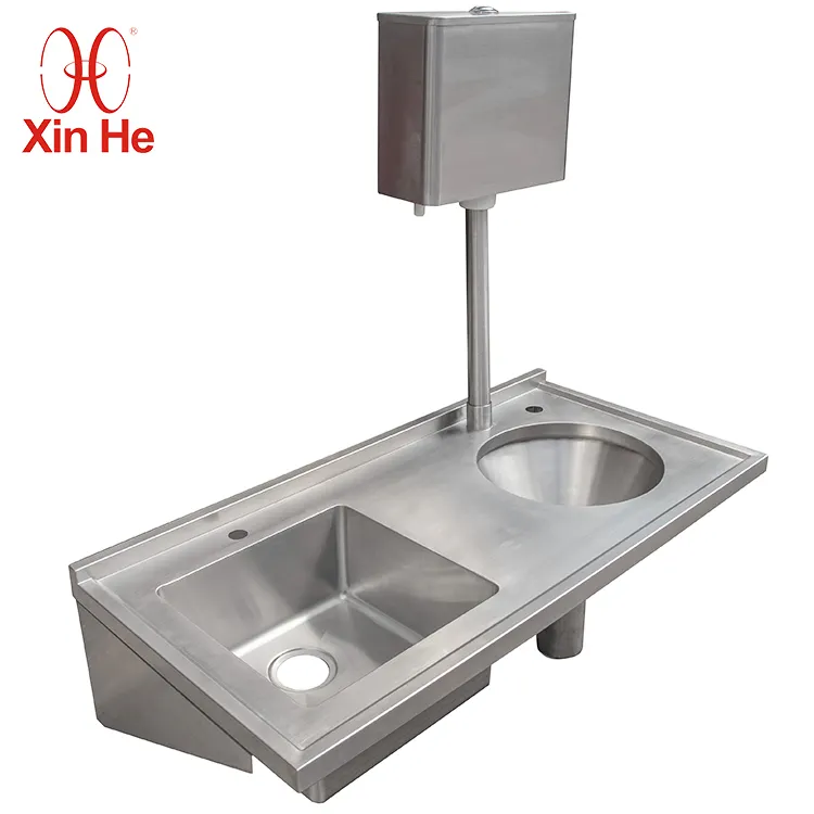 Hospital Sink Stainless Steel Commercial Hospital Slop Hopper Wash Sink