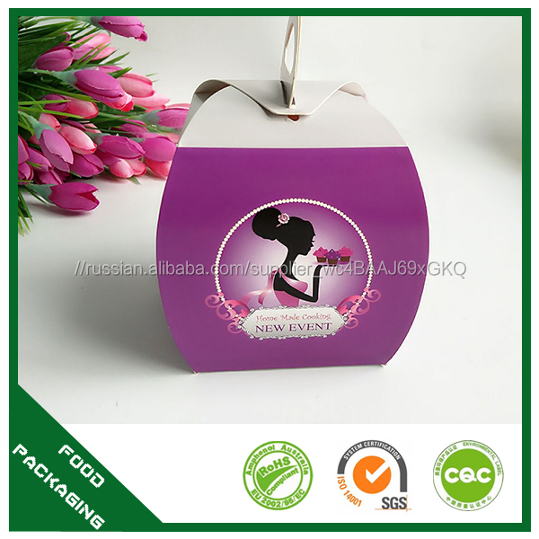 Прямая цена завода cake box, торт бумажная коробка, бумаги cake box