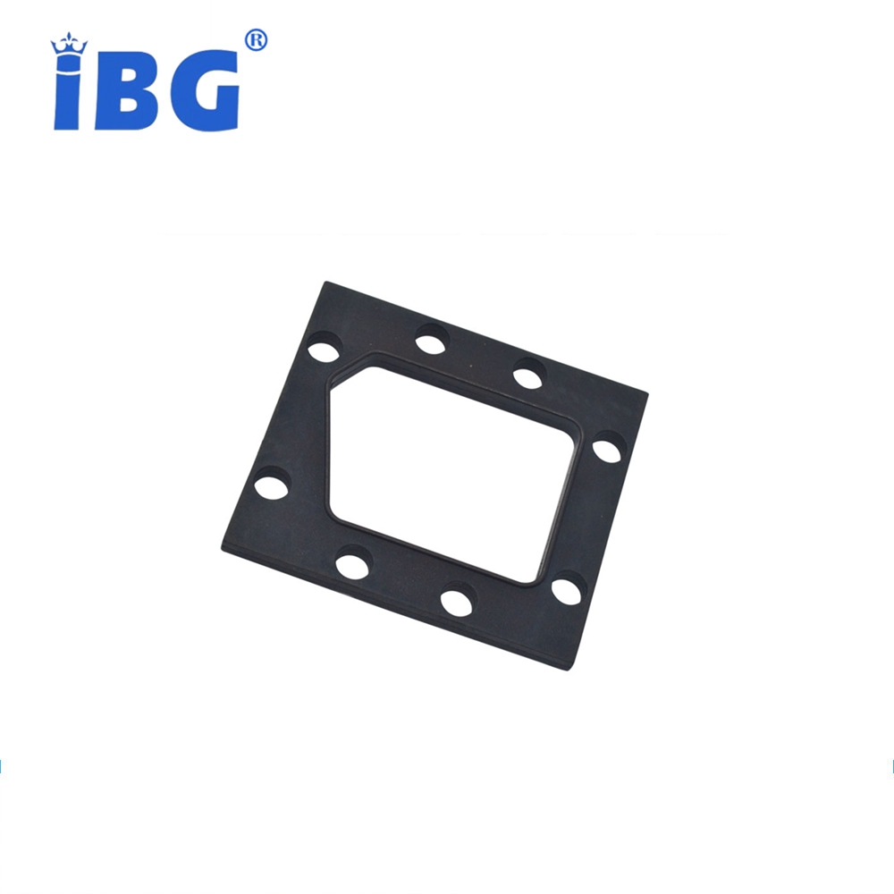 Custom made high temperature resistant heat exchanger AEM FKM FFKM rubber sealing gasket