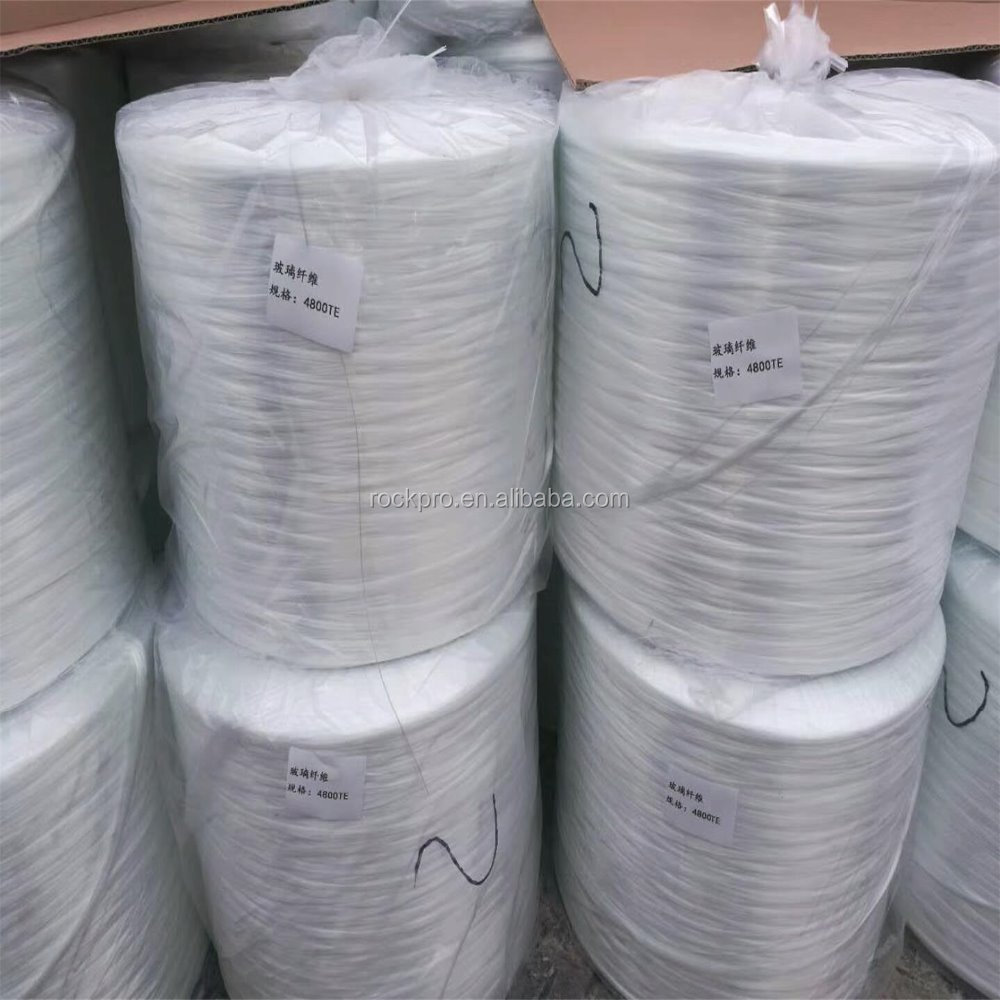 E-glass 2400tex Стекловолоконный ровинг для CSM рубленый нитевой коврик от китайской фабрики ROCKPRO