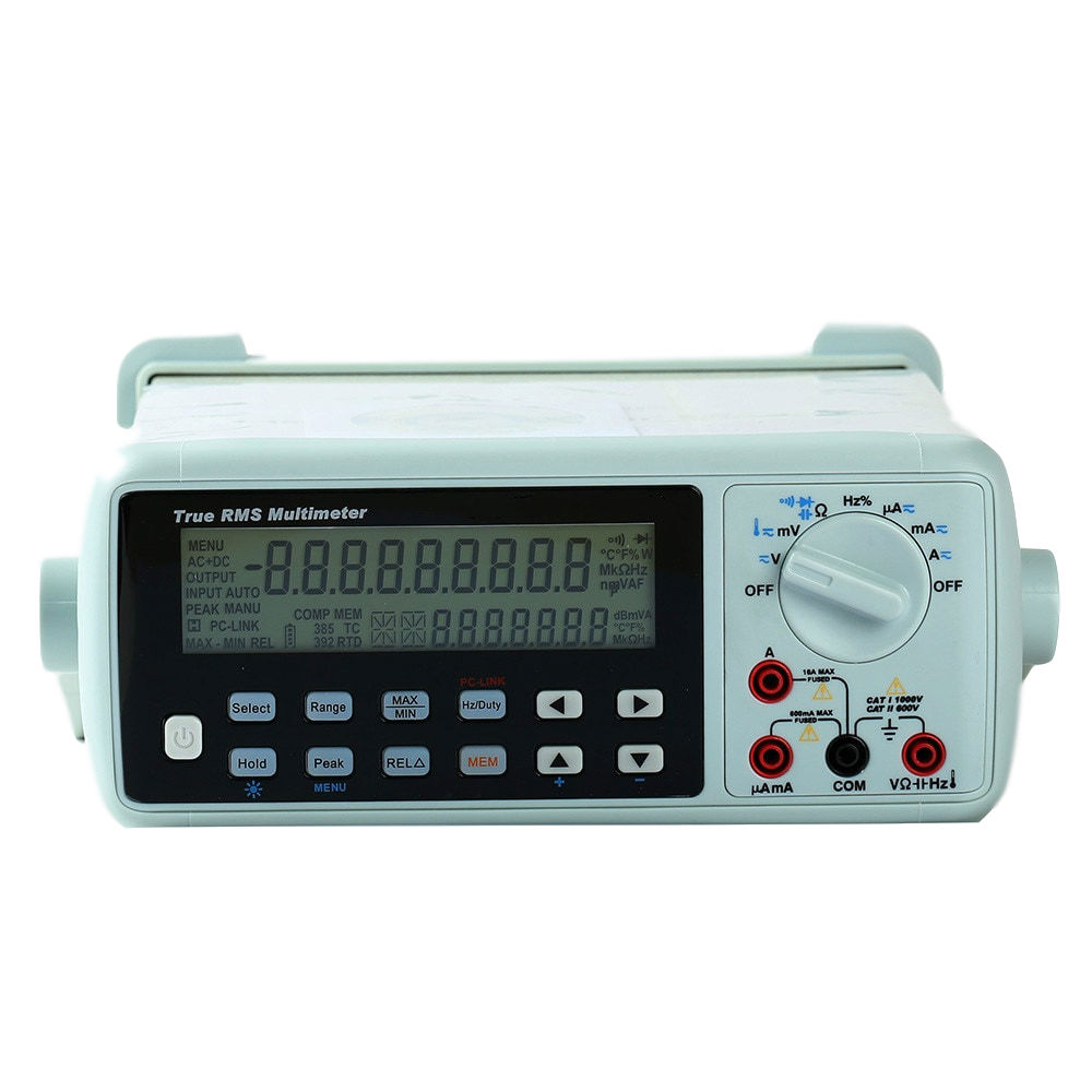 Цифровой мультиметр настольного типа 4 1/2, мультиметр True RMS аналог Mastech MS8040 с интерфейсом RS232