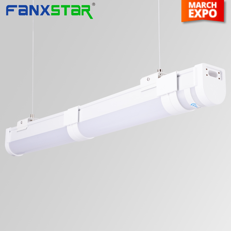 Good quality seamless ip66 led triproof lighting 4ft 33W dimming 120cm 140Lm/W CRI80 5 years warranty