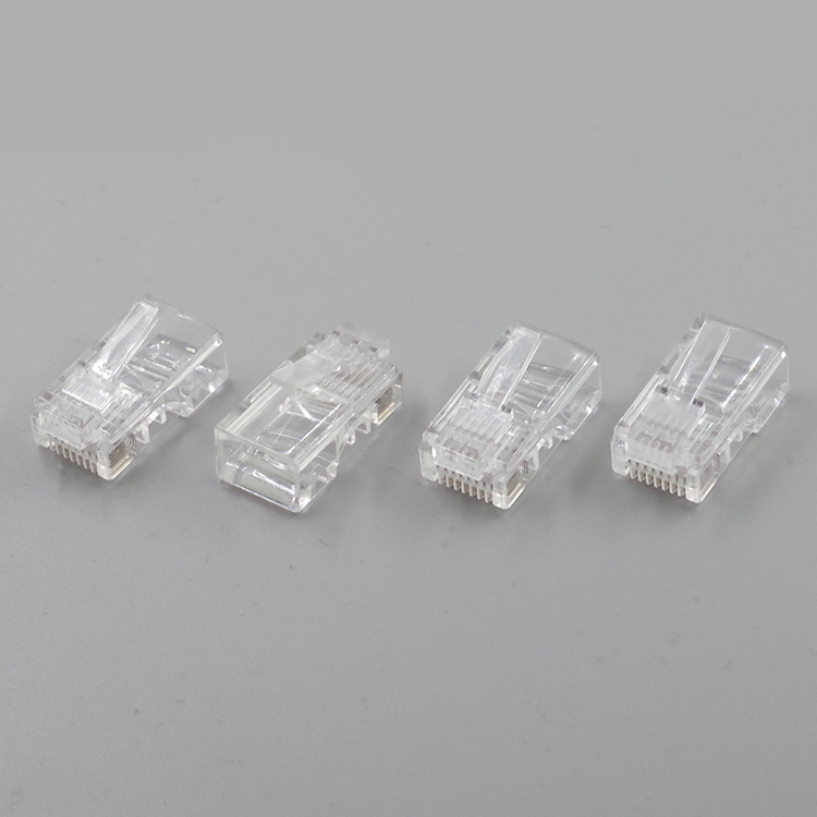 Мужской пол и сетевой разъем rj45 Название продукта сетевая Хрустальная головка