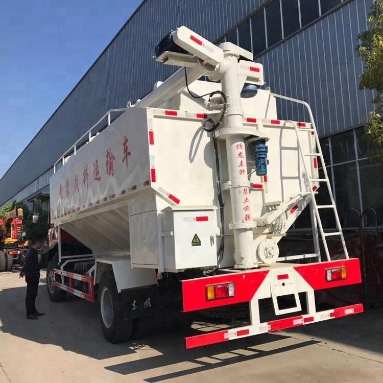 Dongfeng 15 куб. М грузовик для доставки подачи корма на продажу грузовик для подачи корма на продажу
