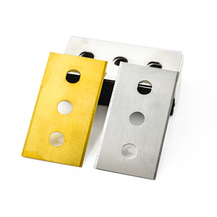 Three Holes Double edge PP Film 3 Holes Blades