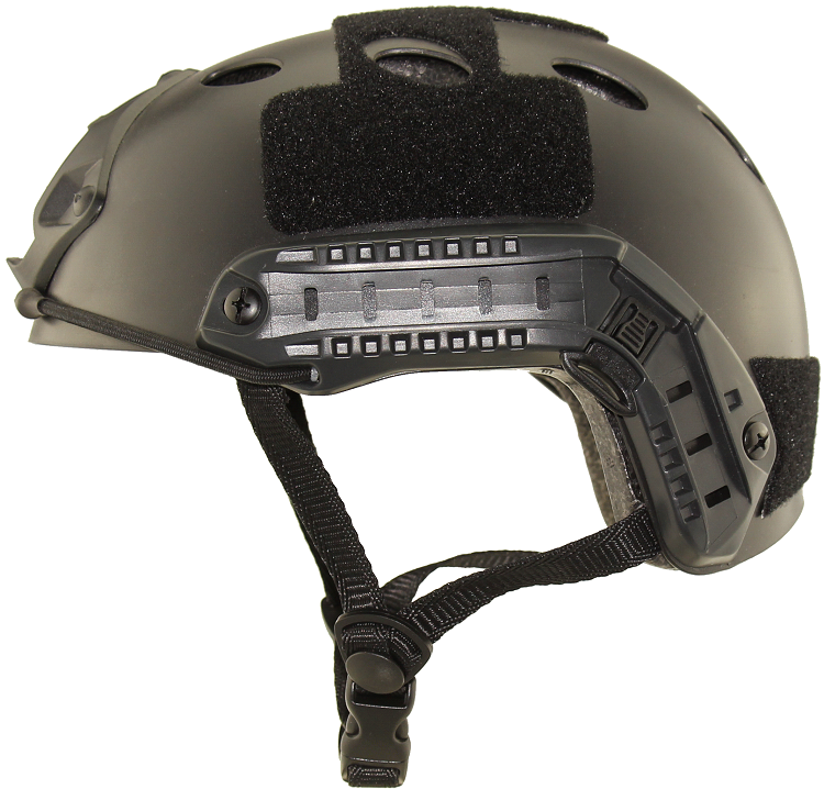 Игры на открытом воздухе поезд шлем FAST ABS Airsoft Шлем PJ более дешевой версии черного цвета