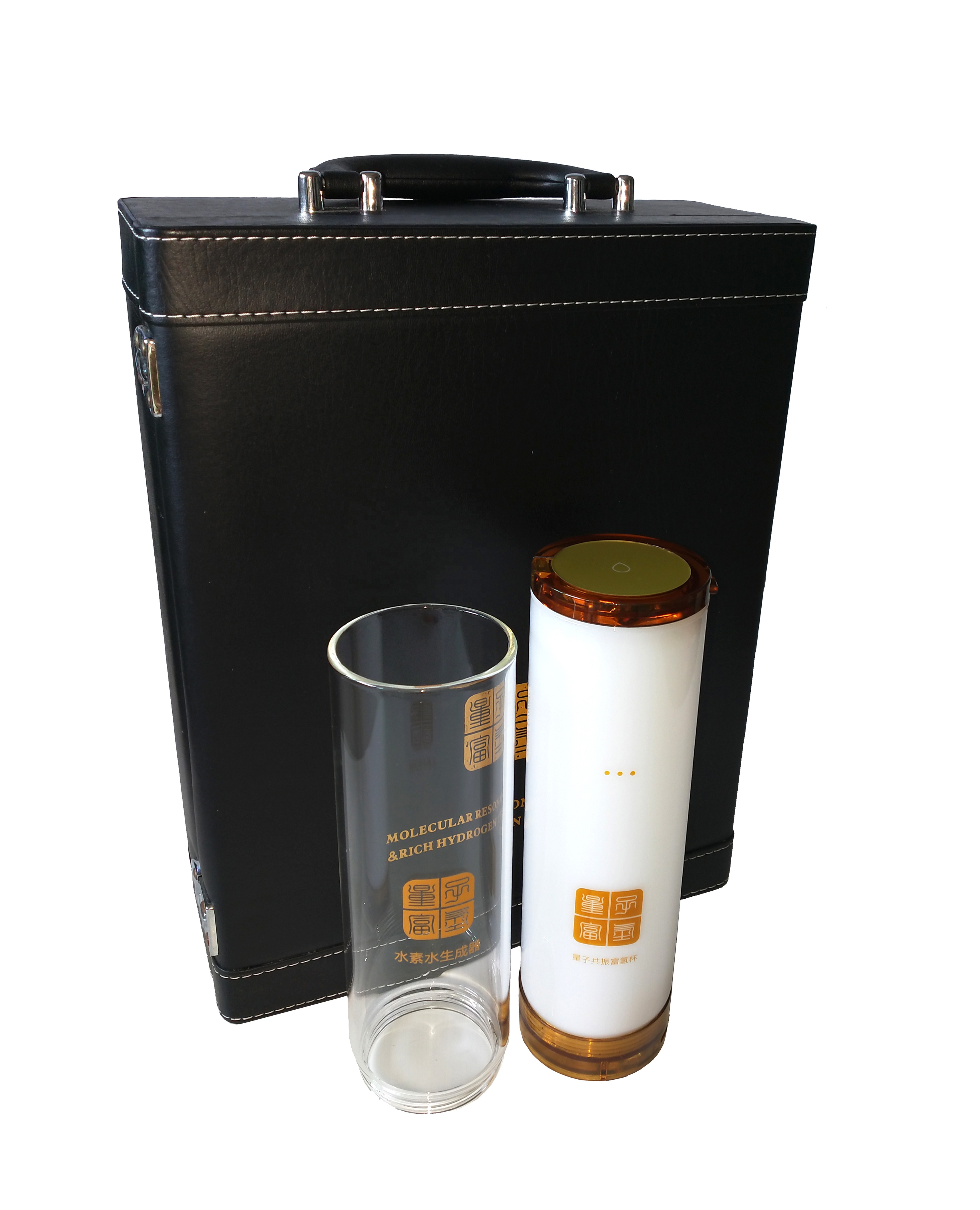 Hot Schumann Magnetic Resonance equipment 7.8hz Cell Water Activator Hydrogen Water Generator Leather packaging OEM Factory