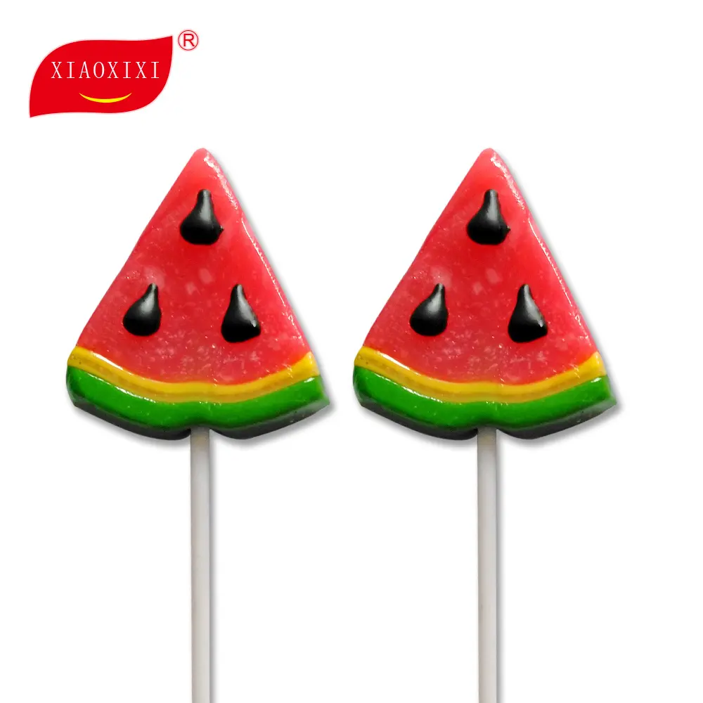 watermelon lollipop candy sweet confectionery