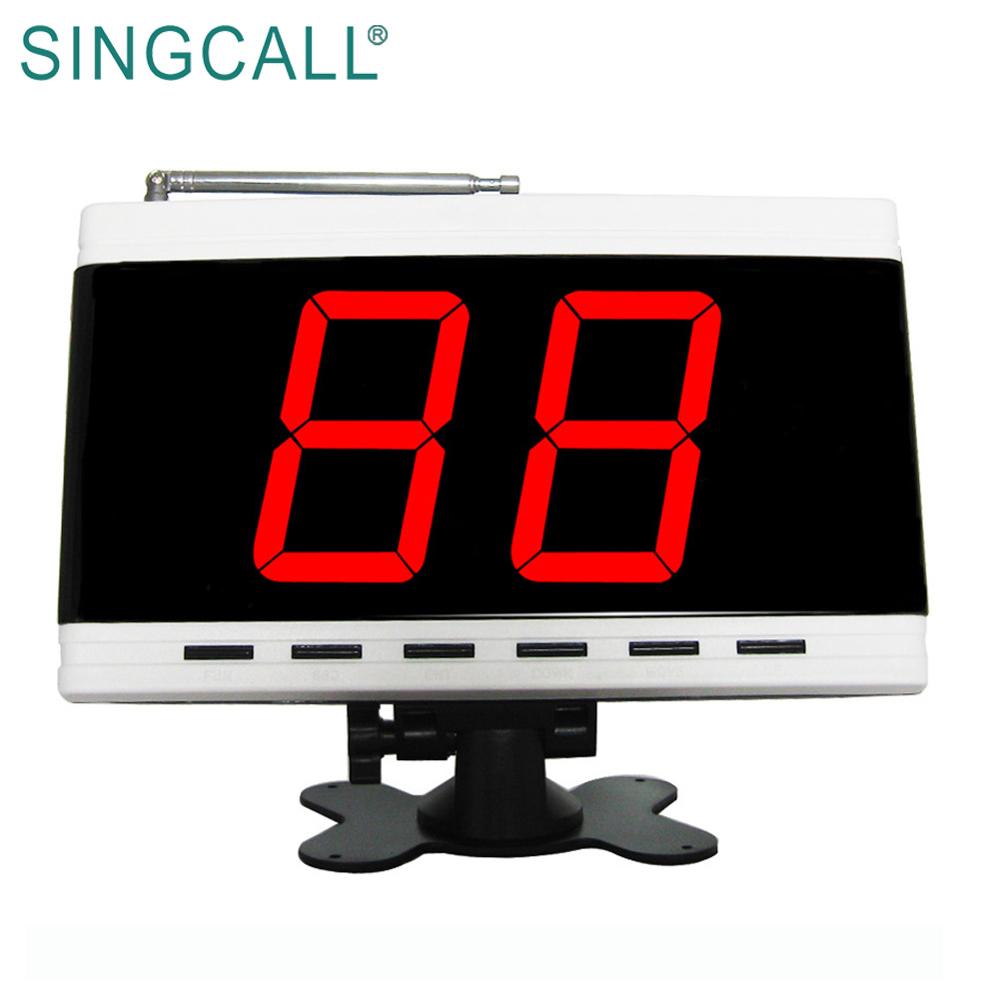 Беспроводная система кнопок вызова официанта от SINGCALL в ресторане