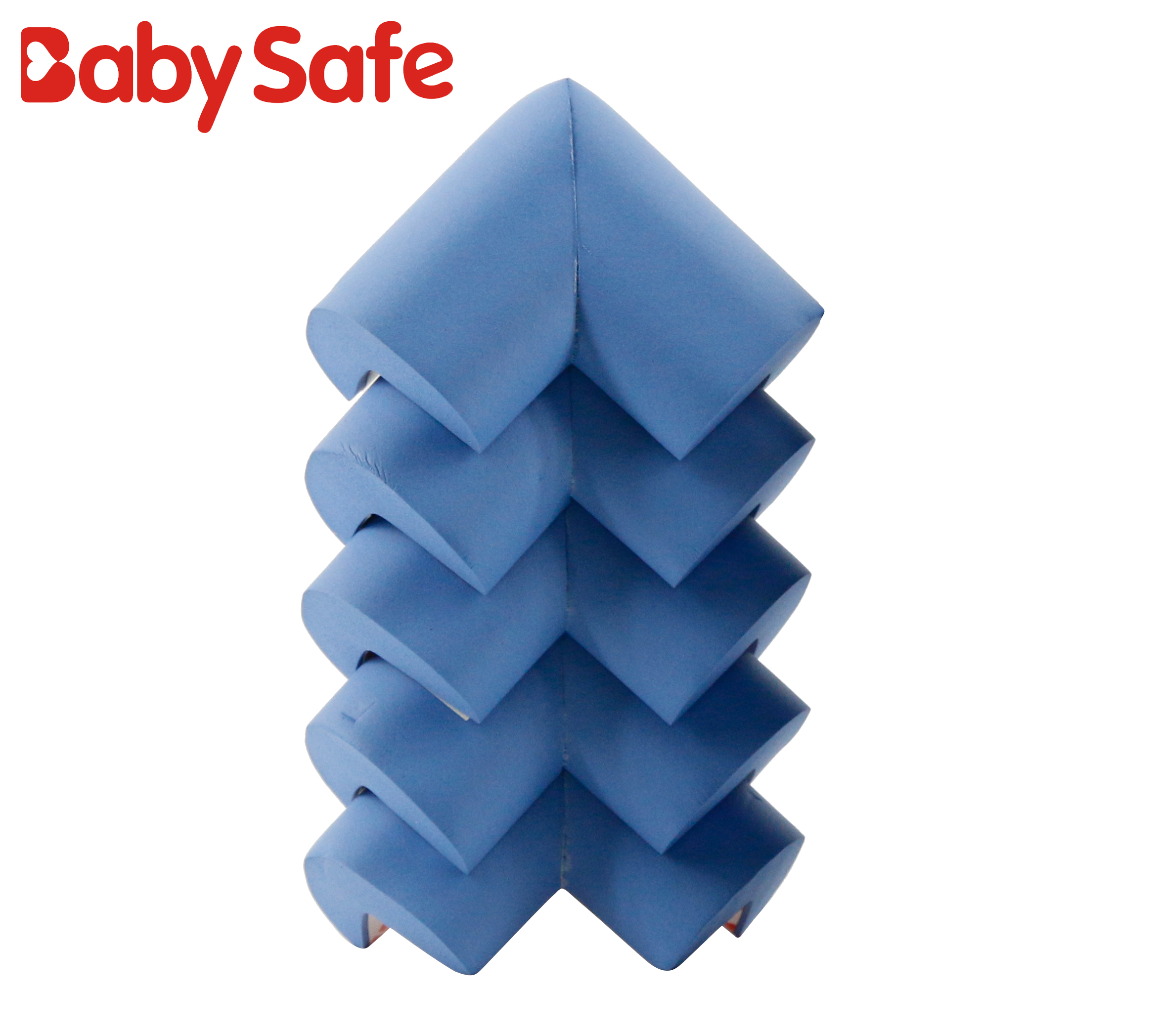 Детская пластиковая защитная полоса для углов из пенорезины Babysafe