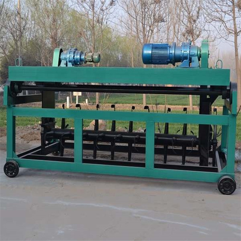 Плавная работа гранул делая компост Heap Turner Line