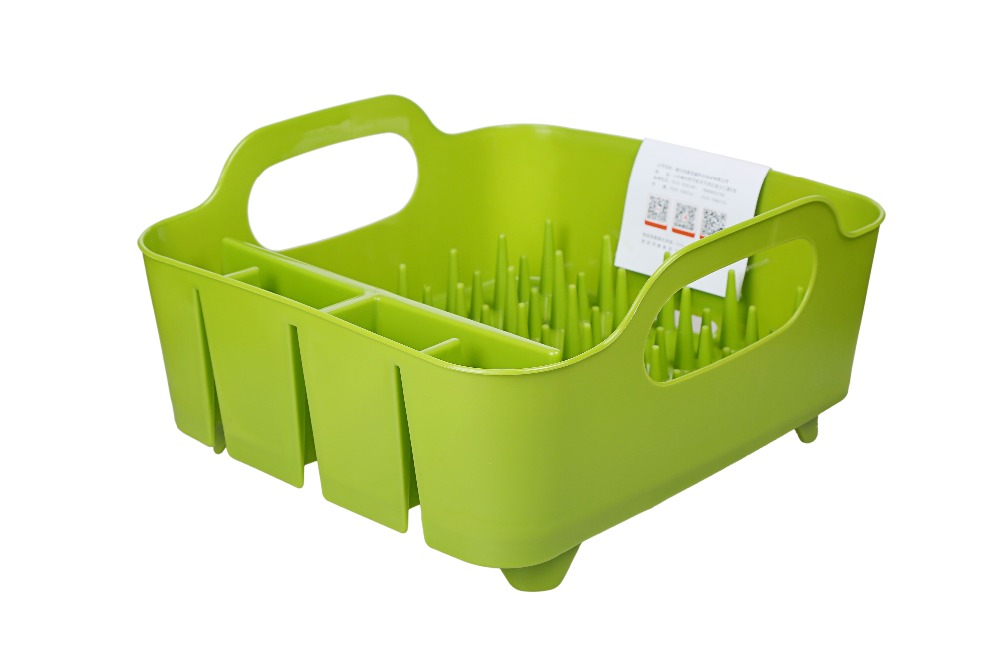 corner plastic dish drainer rack