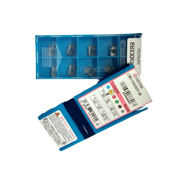 Kyocera режущие инструменты Токарный станок macnine фрезерная вставка LOMU100408ER-GM PR1535