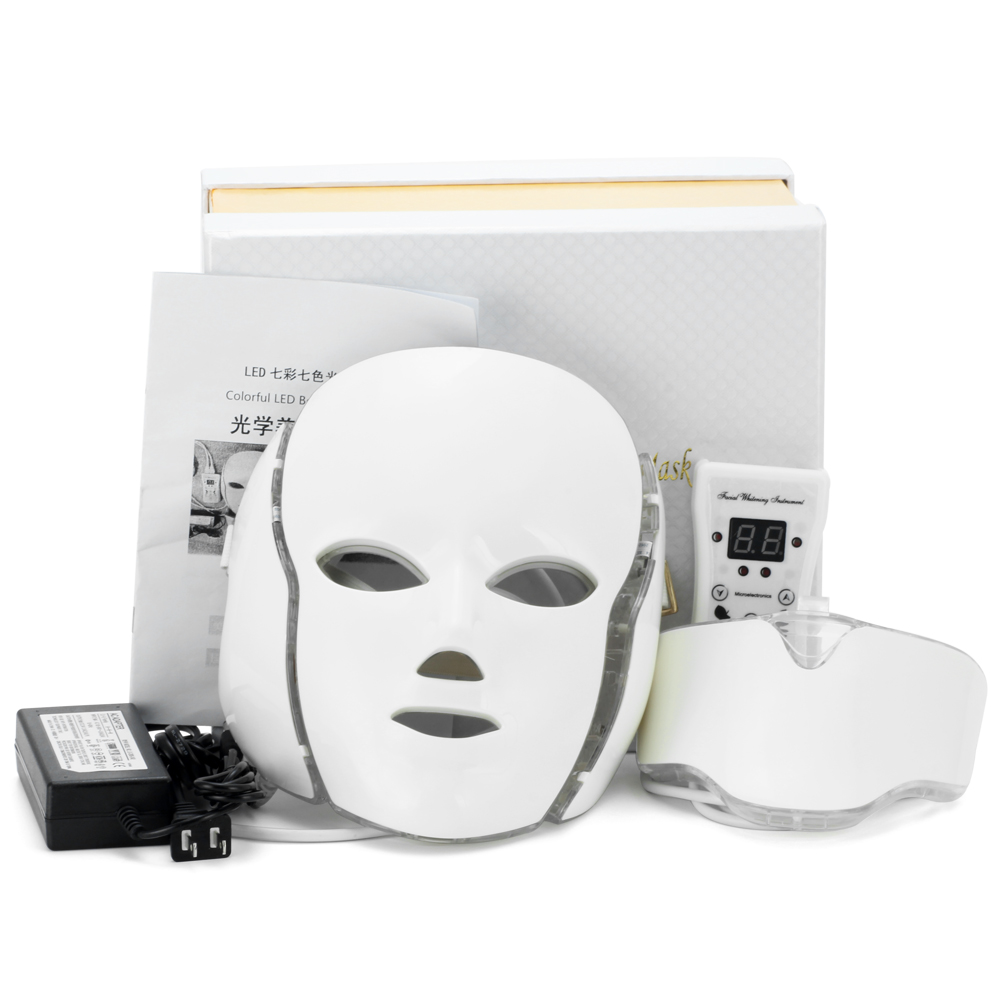 FSbeauty из светодиодов 7 цветов машина световой терапии акне, товары для красоты