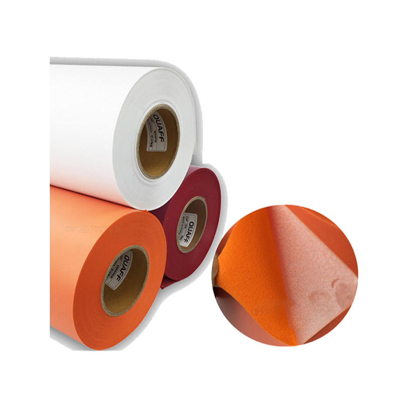 Wholesale Rolls Bundle flex PVC/Flock heat transfer flex vinyl for t shirts or Cotton Fabric